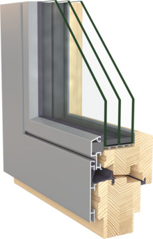 Holz-Alu-Fenster Hrachowina - Pestitschek Graz